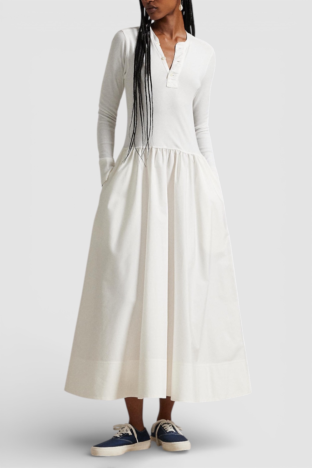 תמונת כל הלוק של שמלת מקסי